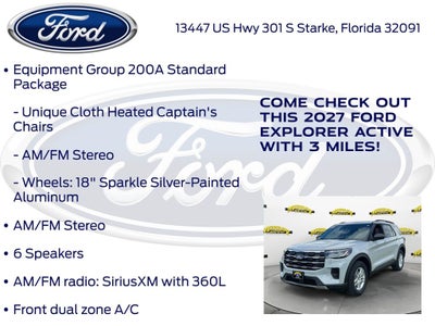 2027 Ford Explorer Active 200A