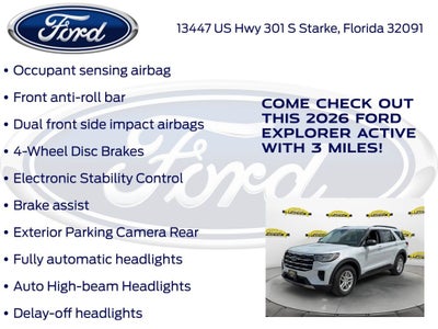 2026 Ford Explorer Active 200A