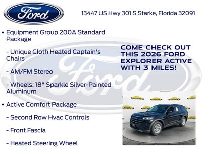 2026 Ford Explorer Active 200A