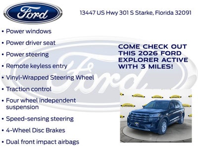 2026 Ford Explorer Active 200A