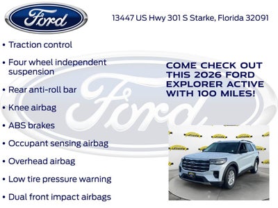 2026 Ford Explorer Active 200A
