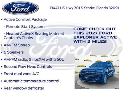 2027 Ford Explorer Active 200A