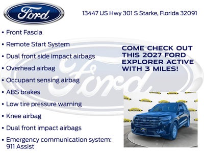 2027 Ford Explorer Active 200A