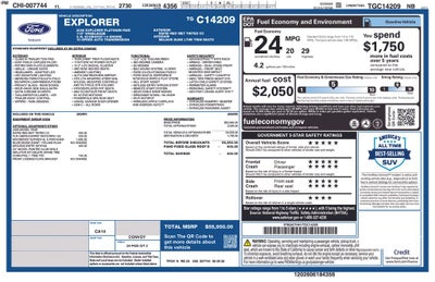 2026 Ford Explorer Platinum 600A
