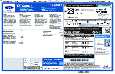 2027 Ford Explorer Platinum 300A