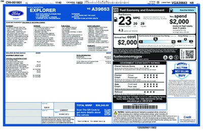 2027 Ford Explorer Platinum 600A