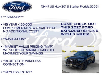 2027 Ford Explorer ST-Line 300A