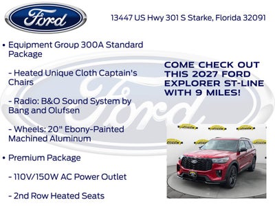 2027 Ford Explorer ST-Line 300A