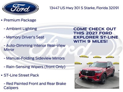 2027 Ford Explorer ST-Line 300A