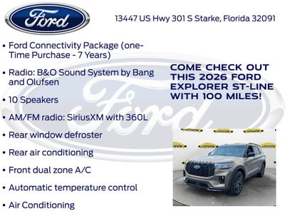 2026 Ford Explorer ST-Line 300A