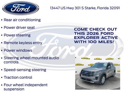 2026 Ford Explorer Active 200A