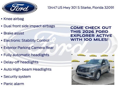 2026 Ford Explorer Active 200A
