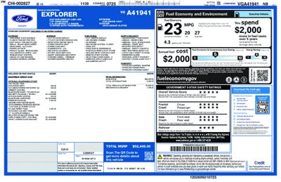 2027 Ford Explorer ST-Line 300A