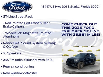 2025 Ford Explorer ST-Line