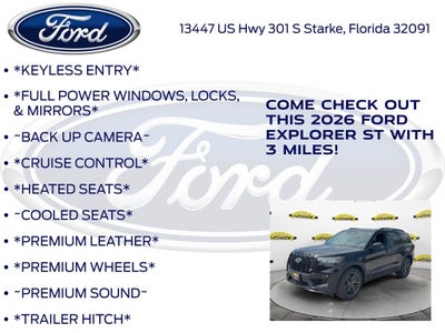 2026 Ford Explorer ST 400A