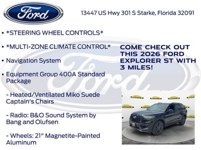 2026 Ford Explorer ST 400A