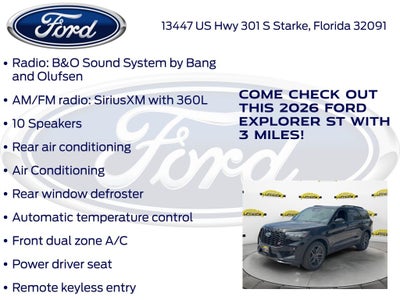 2026 Ford Explorer ST 400A