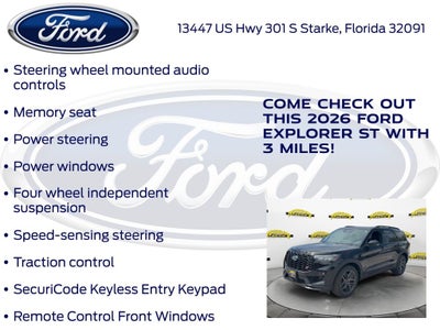 2026 Ford Explorer ST 400A