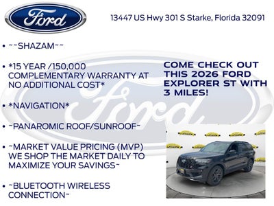 2026 Ford Explorer ST 400A