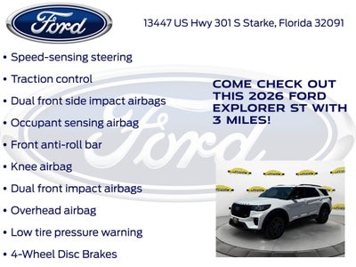 2026 Ford Explorer ST 400A