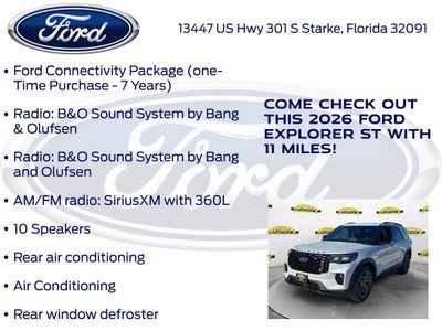 2026 Ford Explorer ST 400A