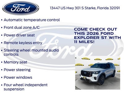 2026 Ford Explorer ST 400A