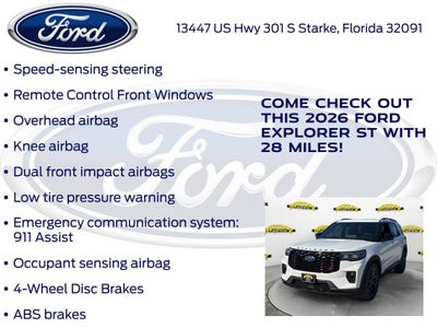2026 Ford Explorer ST 400A