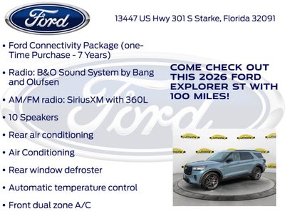 2026 Ford Explorer ST 400A