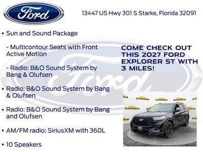 2027 Ford Explorer ST 400A