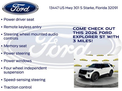 2026 Ford Explorer ST 400A
