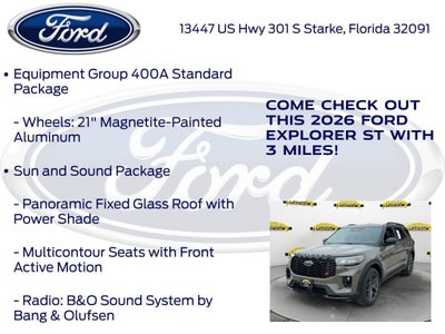 2026 Ford Explorer ST 400A