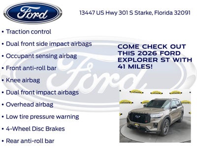 2026 Ford Explorer ST 400A
