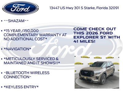 2026 Ford Explorer ST 400A