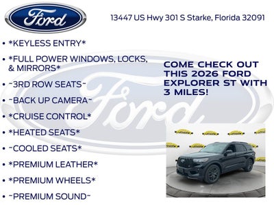 2026 Ford Explorer ST 400A