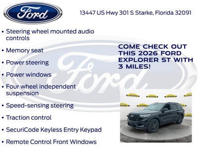 2026 Ford Explorer ST 400A