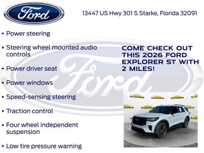 2026 Ford Explorer ST 400A