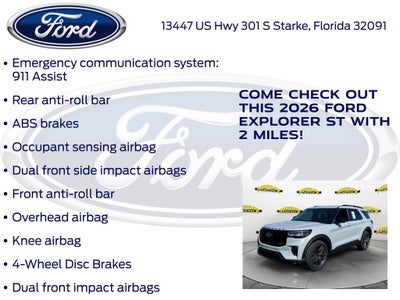 2026 Ford Explorer ST 400A