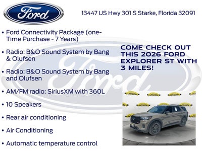 2026 Ford Explorer ST 400A