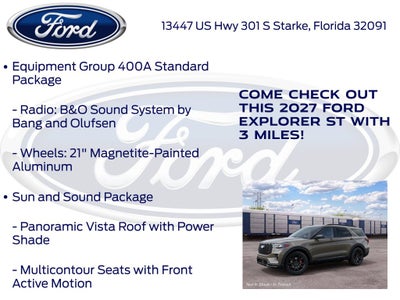 2027 Ford Explorer ST 400A