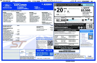 2027 Ford Explorer ST 400A