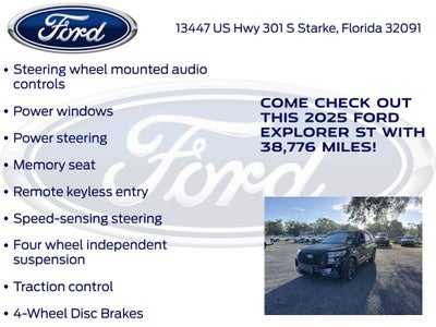 2025 Ford Explorer ST