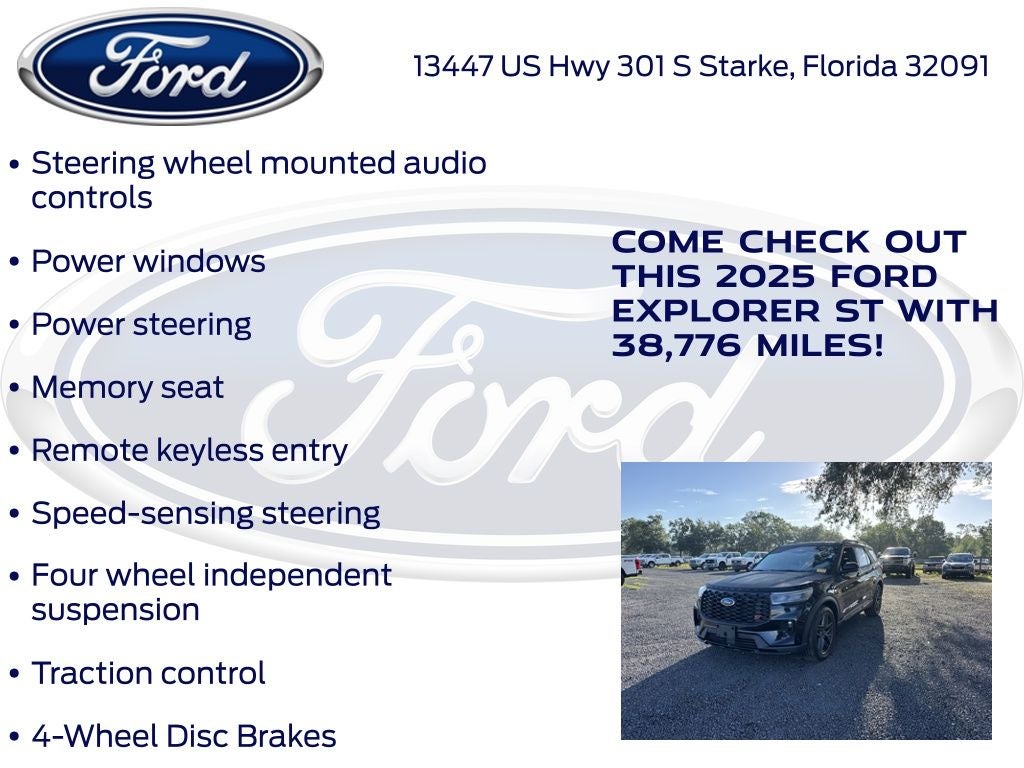 2025 Ford Explorer ST
