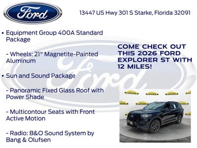2026 Ford Explorer ST 400A
