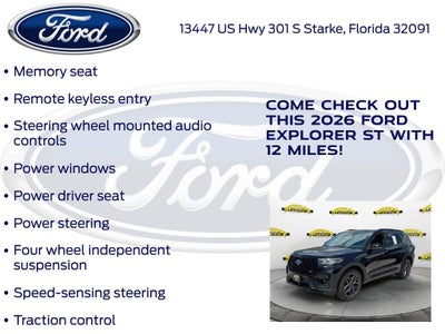 2026 Ford Explorer ST 400A