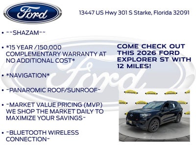 2026 Ford Explorer ST 400A