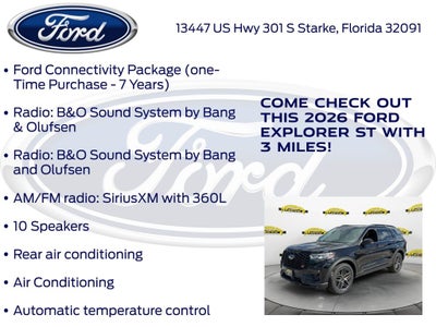 2026 Ford Explorer ST 400A