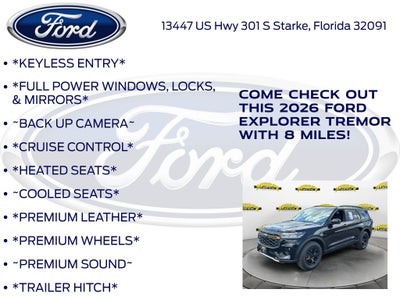 2026 Ford Explorer Tremor 800A