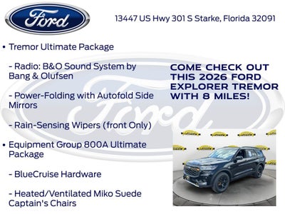2026 Ford Explorer Tremor 800A