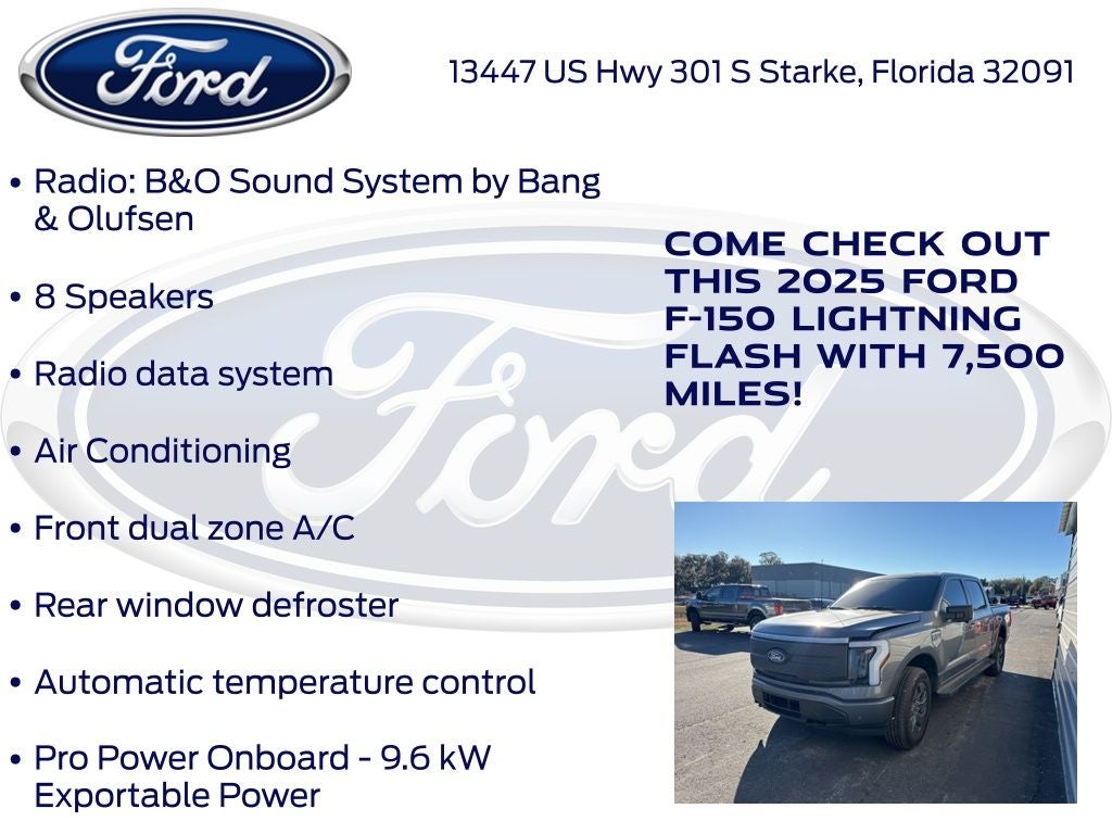 2025 Ford F-150 Lightning Flash