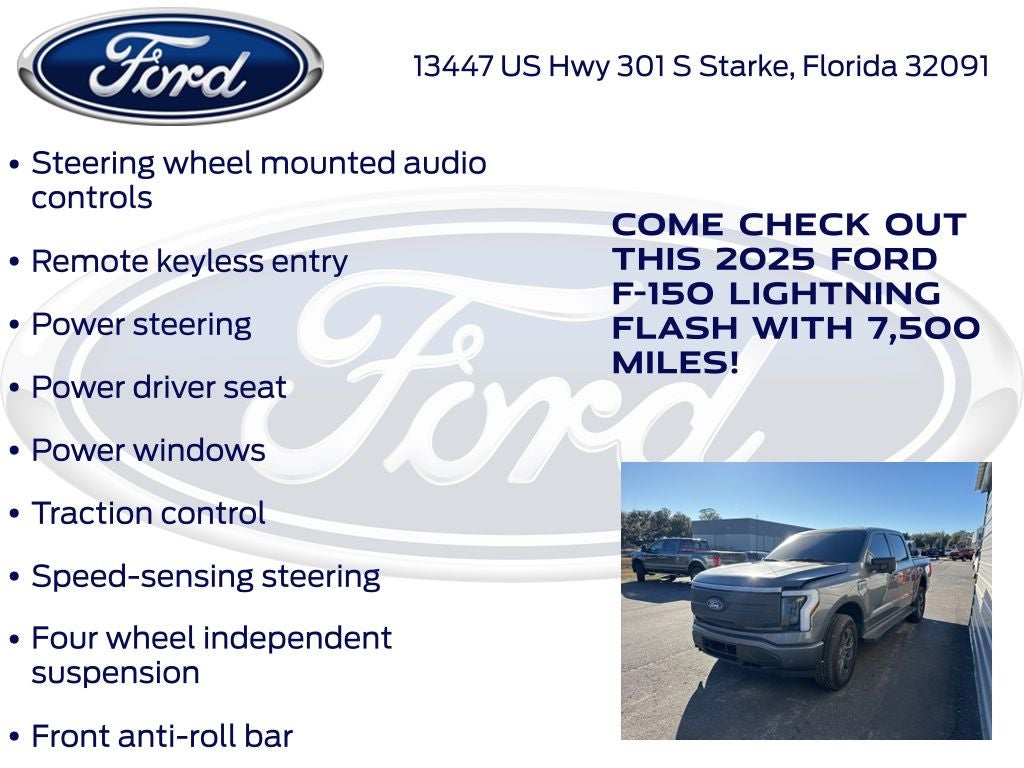 2025 Ford F-150 Lightning Flash